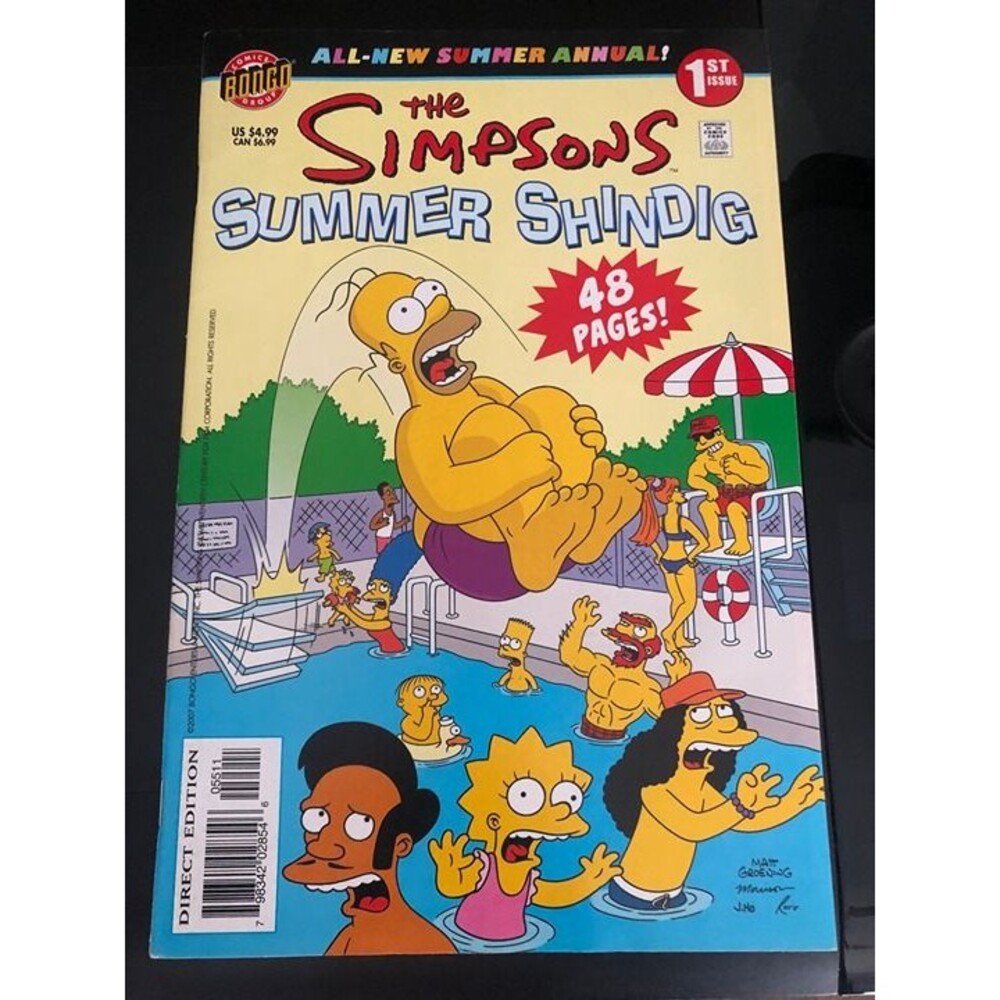 SIMPSONS COMICS SUMMER SHINDIG #1 (Bongo Comics 2007) VF/NM